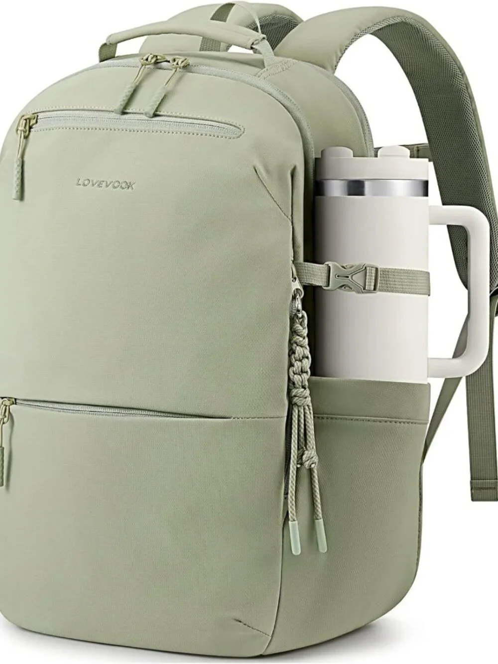 Stylish Women's Laptop Backpack with Tumbler Holder | Perfect Work & Travel Bag